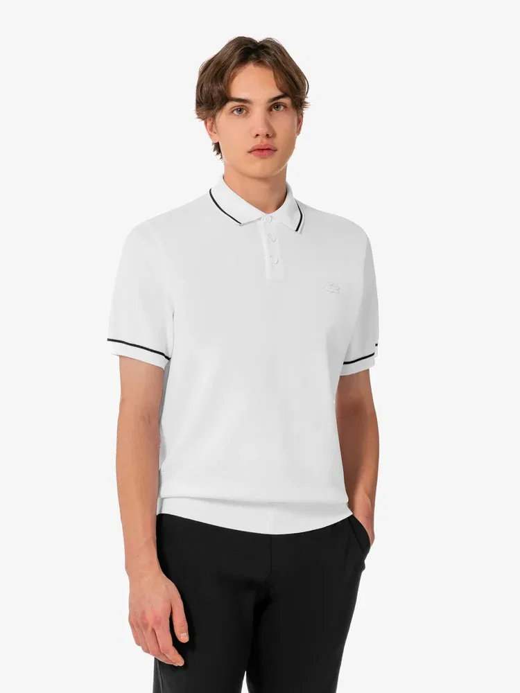 Футболка Lacoste с коротким рукавом, белый