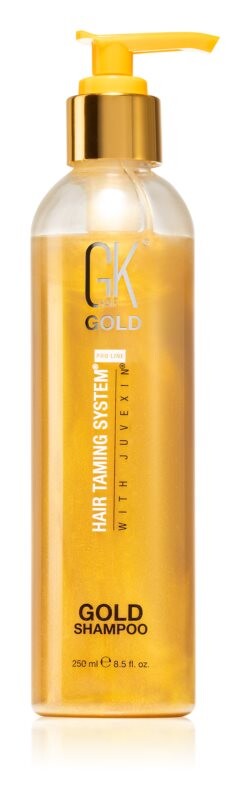 

Увлажняющий и защитный шампунь с алоэ вера и маслом бамбука GK Hair Gold Shampoo