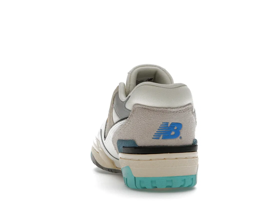 Детские кроссовки Lifestyle New Balance 550, Sea Salt Yellow Cream White Surf — фото 4