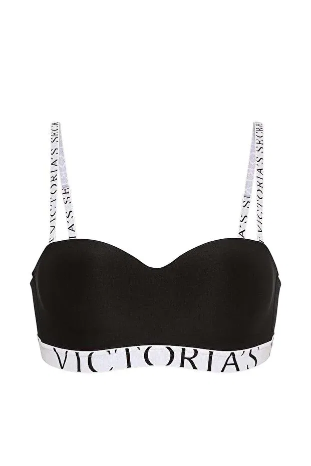 Женский бюстгальтер без бретелек с легкой подкладкой The coolbra Victoria'S Secret, Black — фото 3