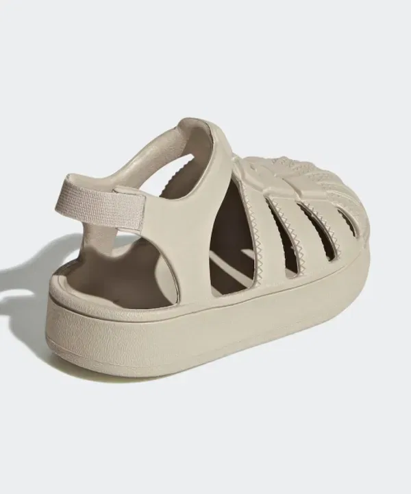 Сандалии Superstar, бежевые, Adidas Kids — фото 4