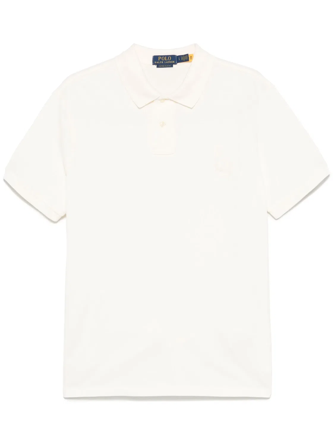 Хлопковое поло нейтральных тонов Polo Ralph Lauren, нейтральные