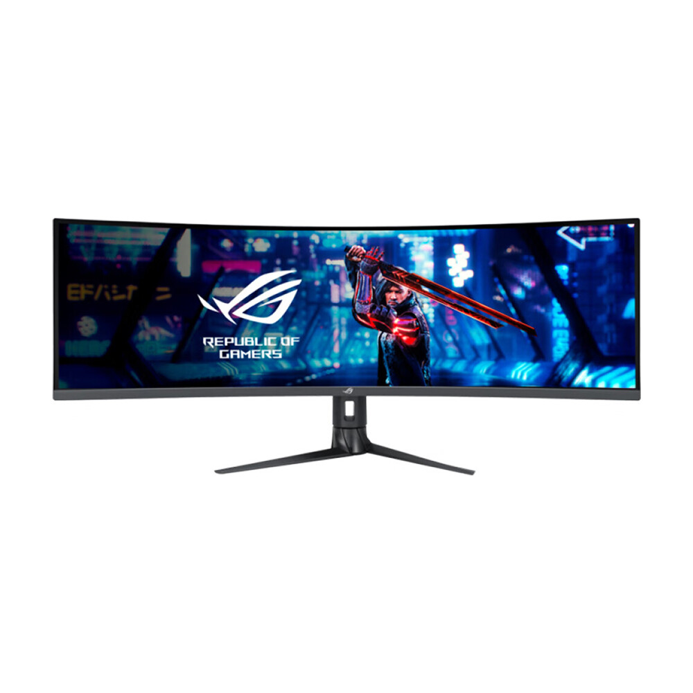 

Игровой монитор Asus ROG Swift XG49WCR, 49", 5120 x 1440, 165 Гц, VA, чёрный