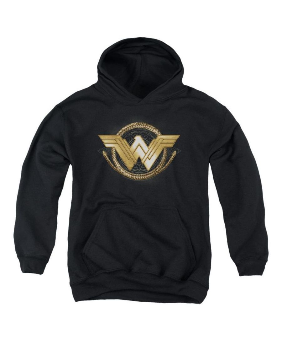 

Толстовка с капюшоном Movie Youth Lasso Logo Pull Over Hoodie / Hooded Thickement Wonder Woman, Black