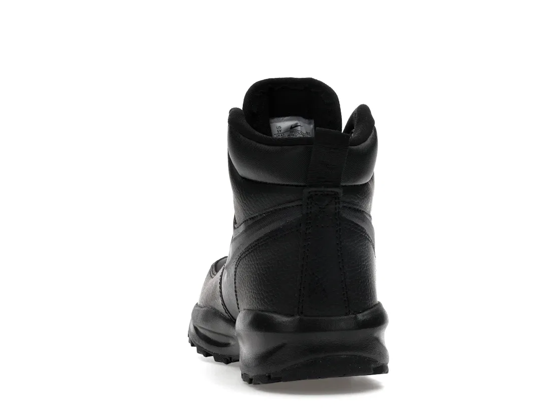 Детские ботинки Nike Manoa, Black/Black/Black — фото 4