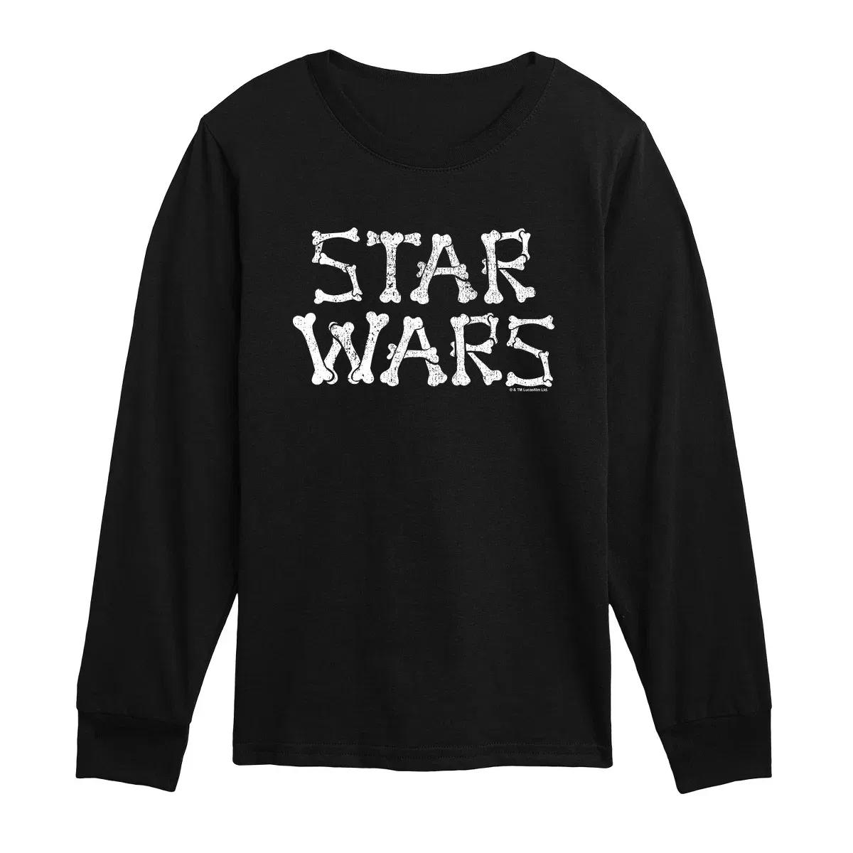 Детское футболка с длинным рукавом с принтом Bones Toddler Star Wars, Red