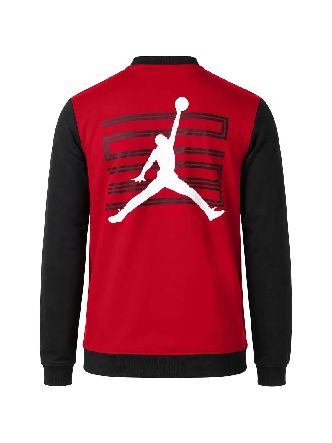 Куртка Jumpman Jordan XI с застежками на кнопках, красный — фото 2