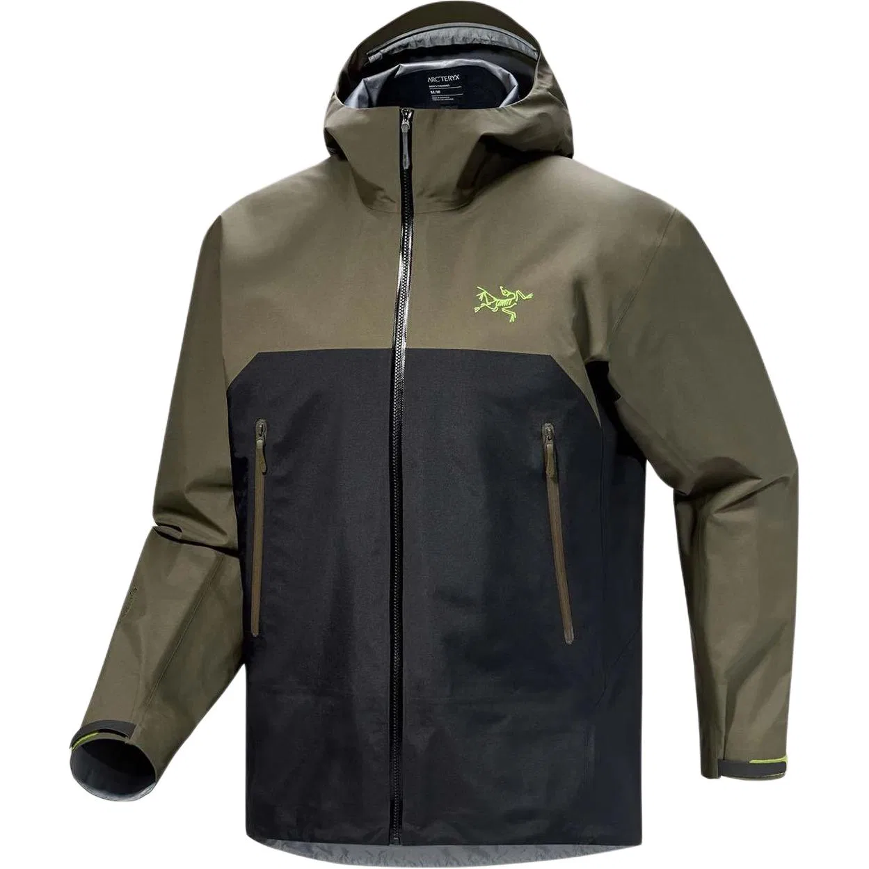 Мужская ветровка с длинным рукавом Arcteryx BETA, Spotlight Green