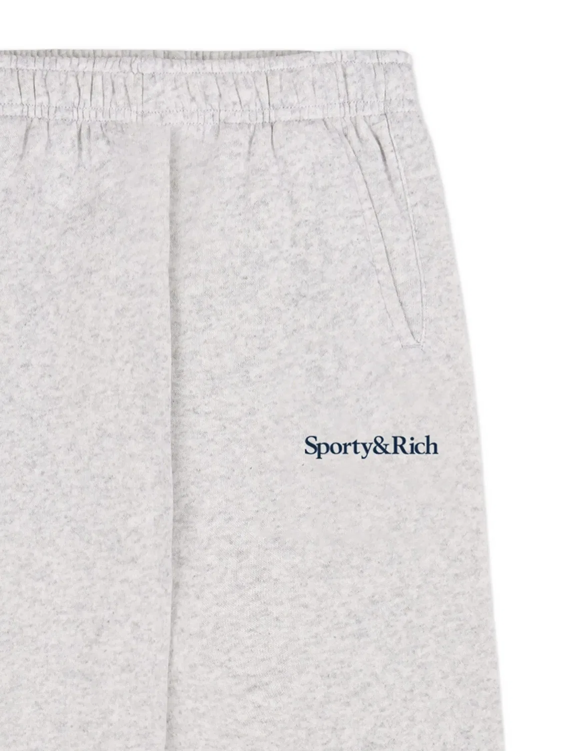 Спортивные брюки с логотипом Sporty & Rich Kids, серый — фото 4