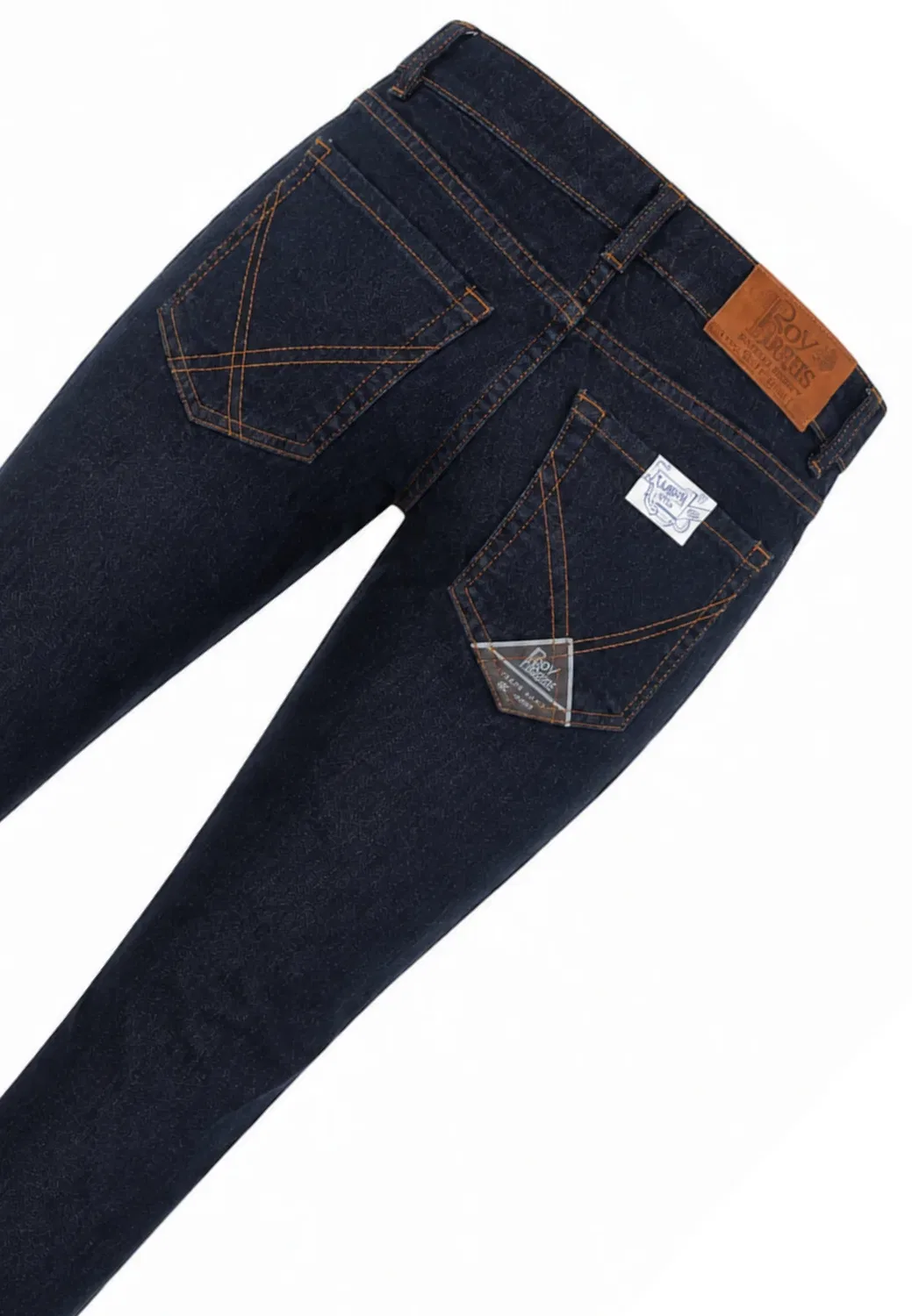 Джинсы - джинсы зауженного кроя Roy Rogers, Dark Blue Denim — фото 4