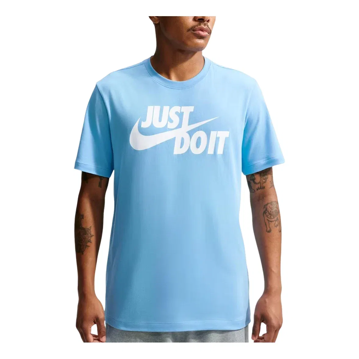 Мужская футболка с принтом Nike Sportswear JDI бренд, синий