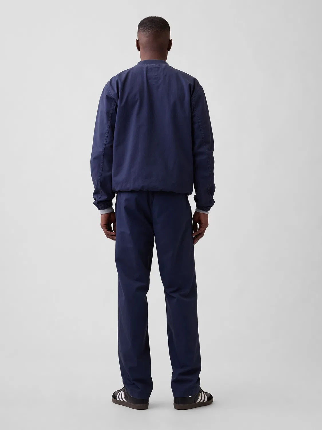 Брюки чинос Relaxed Fit Gap, темно-синий — фото 3