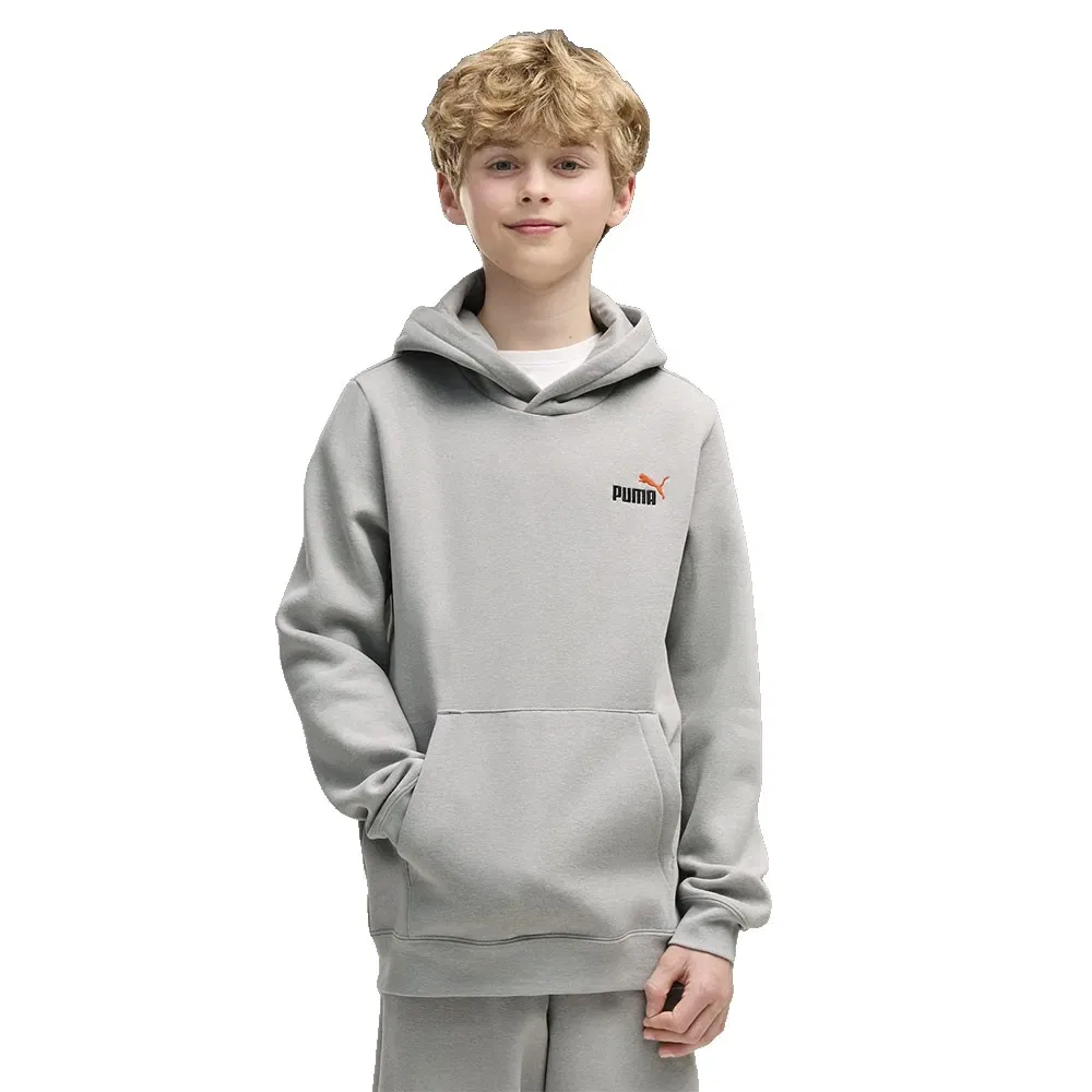 Детское худи с длинным рукавом Essential 2 Color Small N?1 Logo Puma, Grey