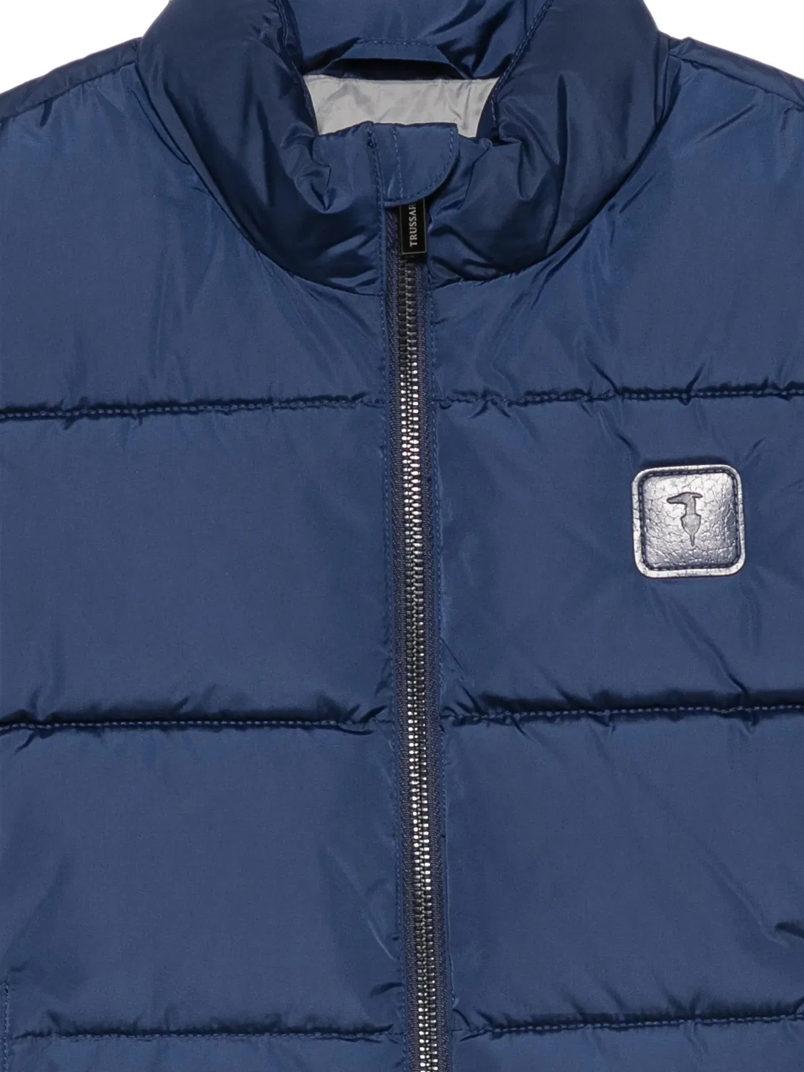 Стеганый дутый жилет Trussardi Junior, синий — фото 3
