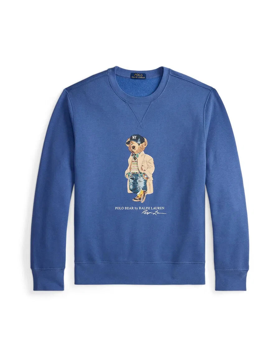 Толстовка Polo Ralph Lauren темно-синего и сапфирового цвета