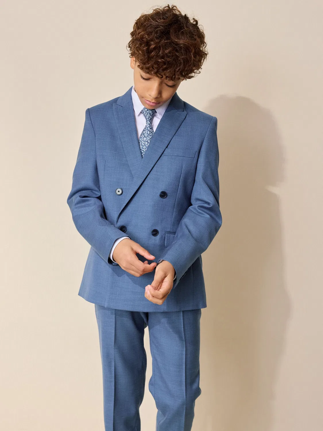 Пиджак двубортный Tailored Fit Next, синий