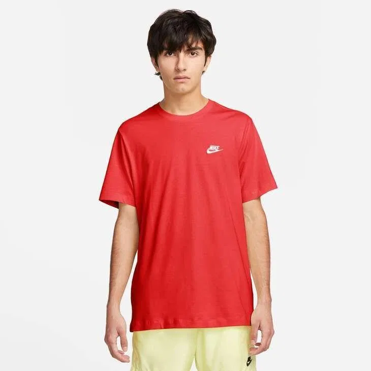 Мужская хлопковая футболка Nike Sportswear AR4997, Rot