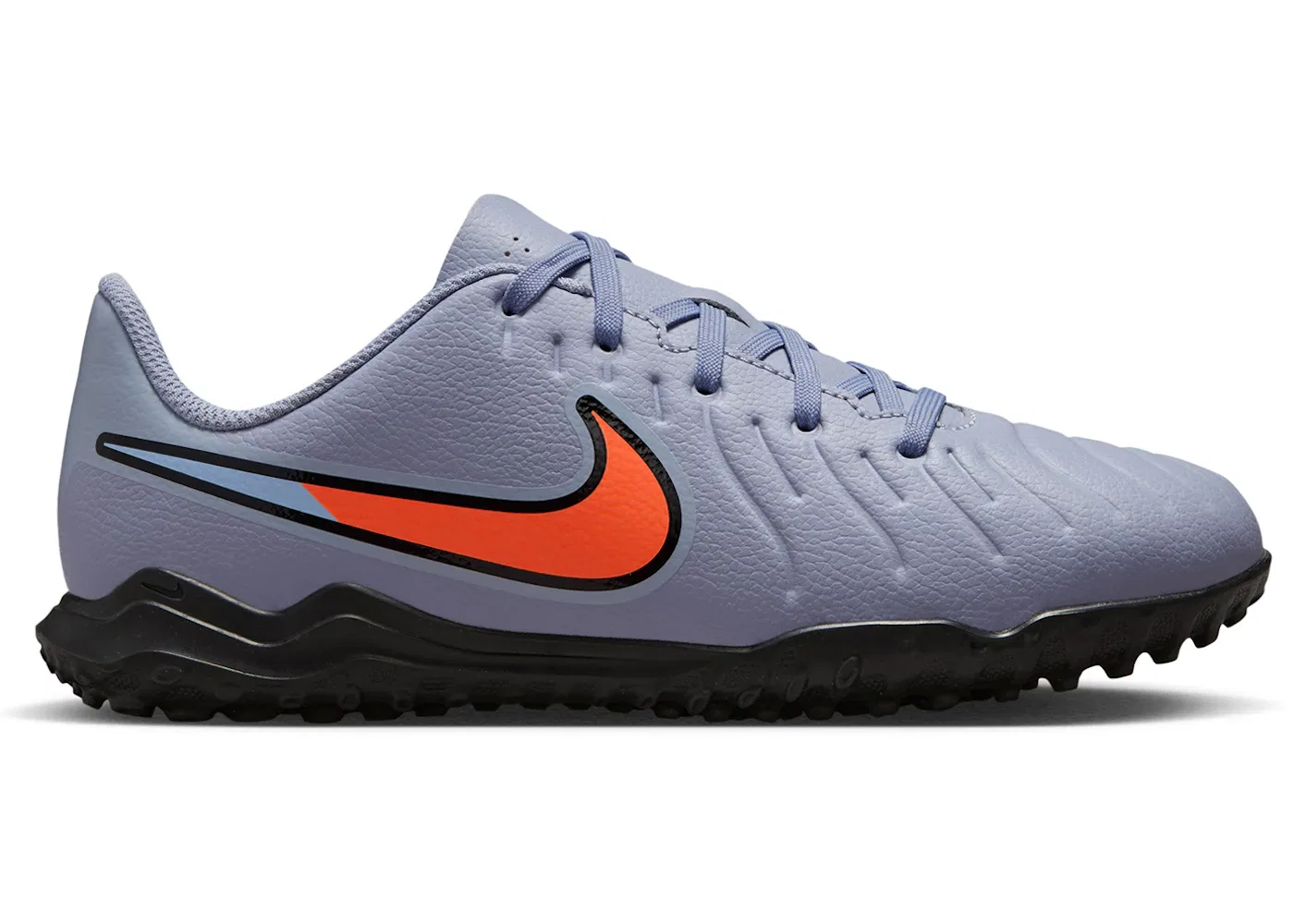 Детские бутсы для футбола с синтетическим верхом Nike Tiempo Legend 10 Club TF Scary Good Pack, Blue Eclipse/Black