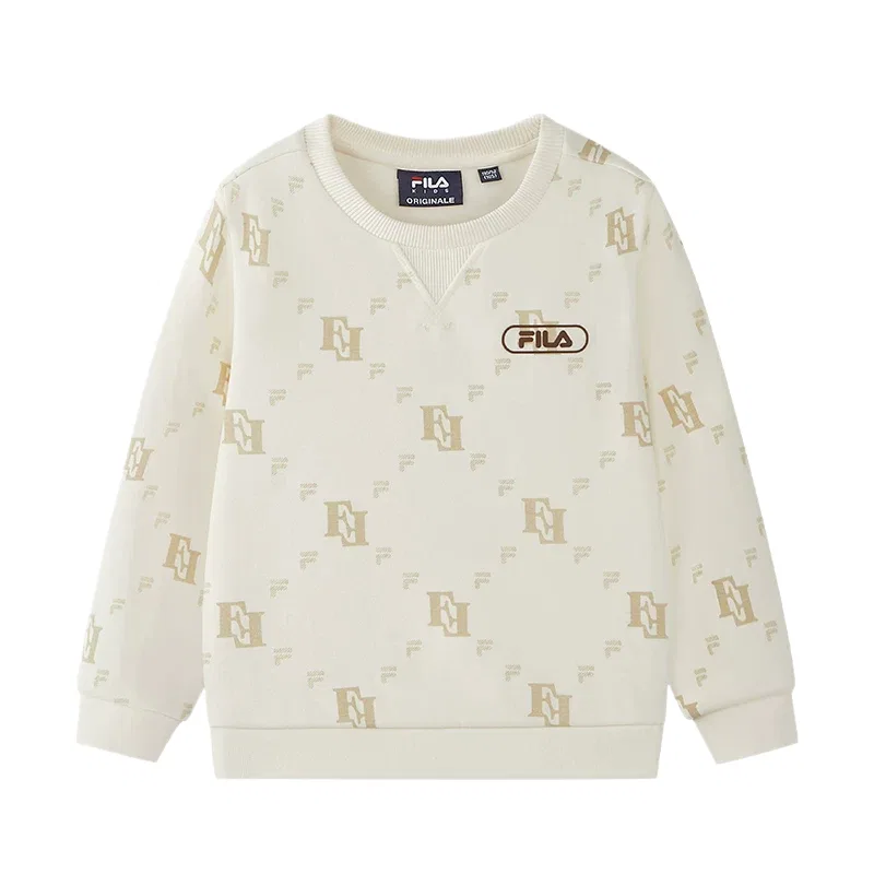 Детский свитшот с принтом FILA KIDS, All Over Print 2