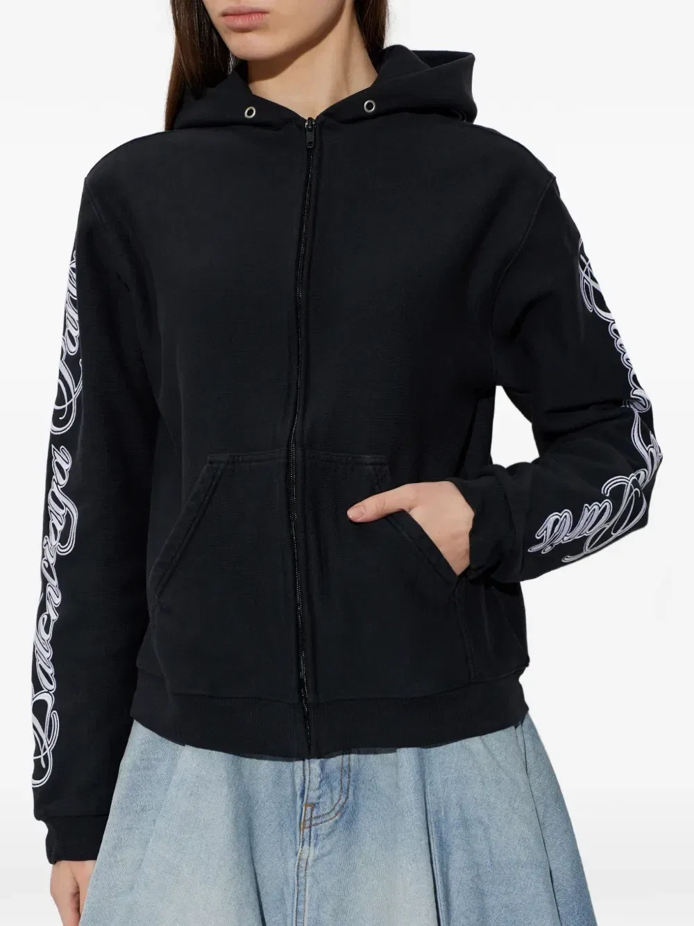Худи Ele's Balenciaga, черный — фото 3