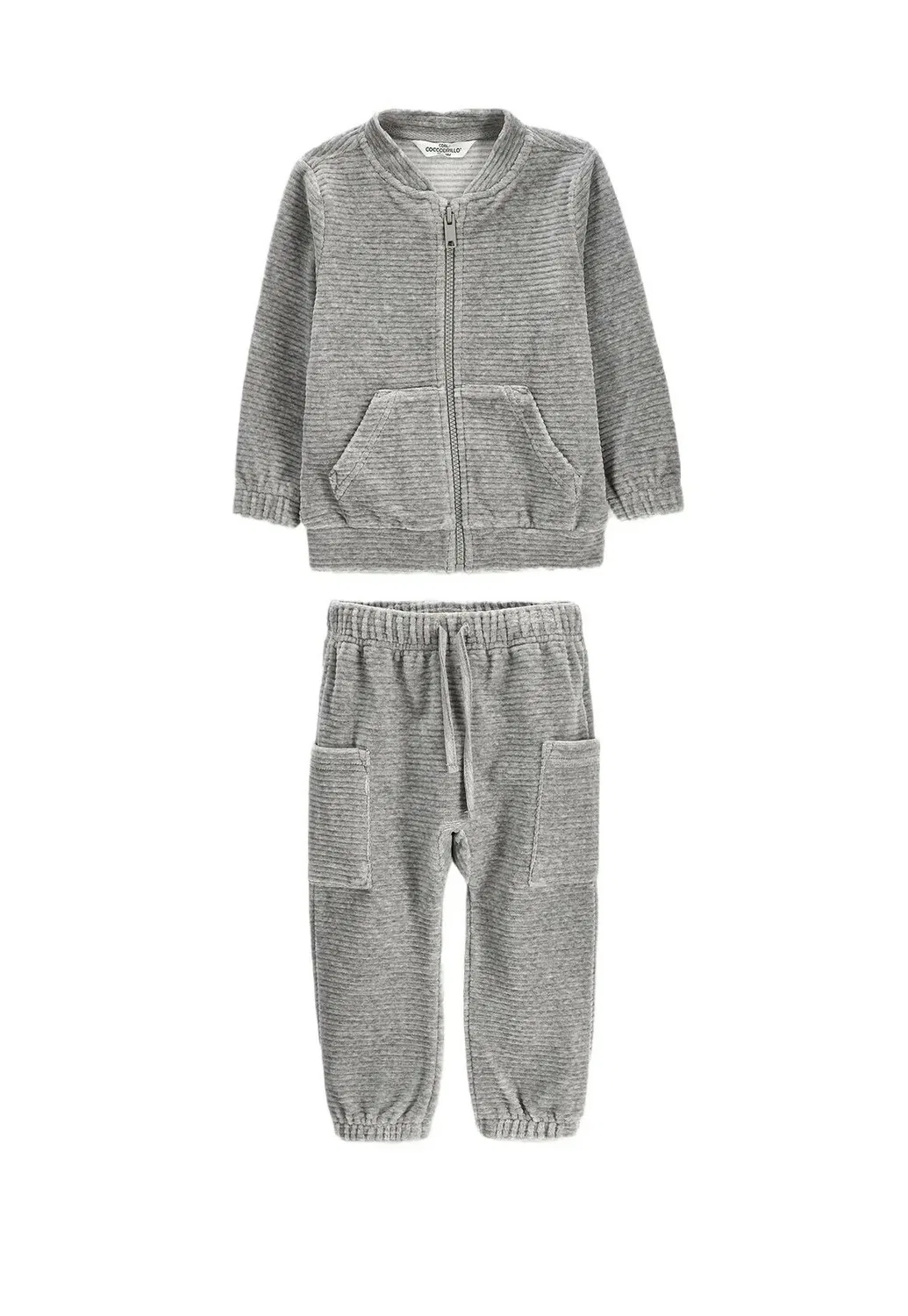 Komplet dresowy (m-zc6117302fbn-019-074) - брюки Coccodrillo, Grey