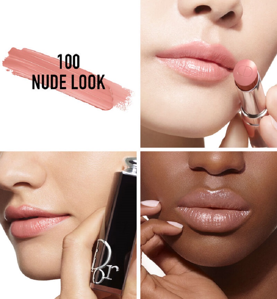 Губная помада Dior Addict Refill, 100 Nude Look — фото 3
