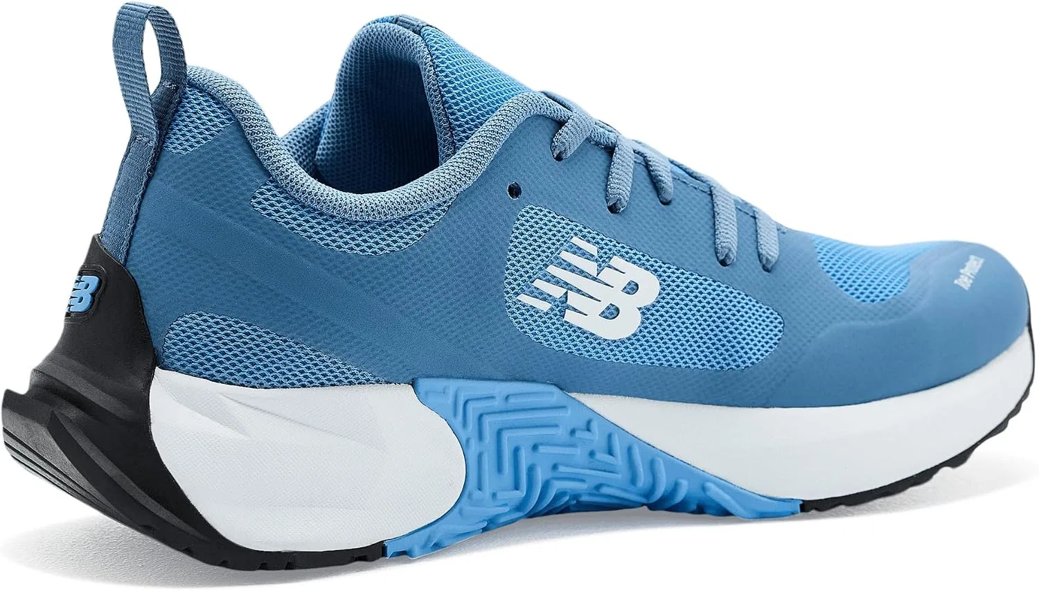 Детские кроссовки для девочек с шнуровкой Fcy Lace New Balance, Heron Blue/Analog Blue — фото 3
