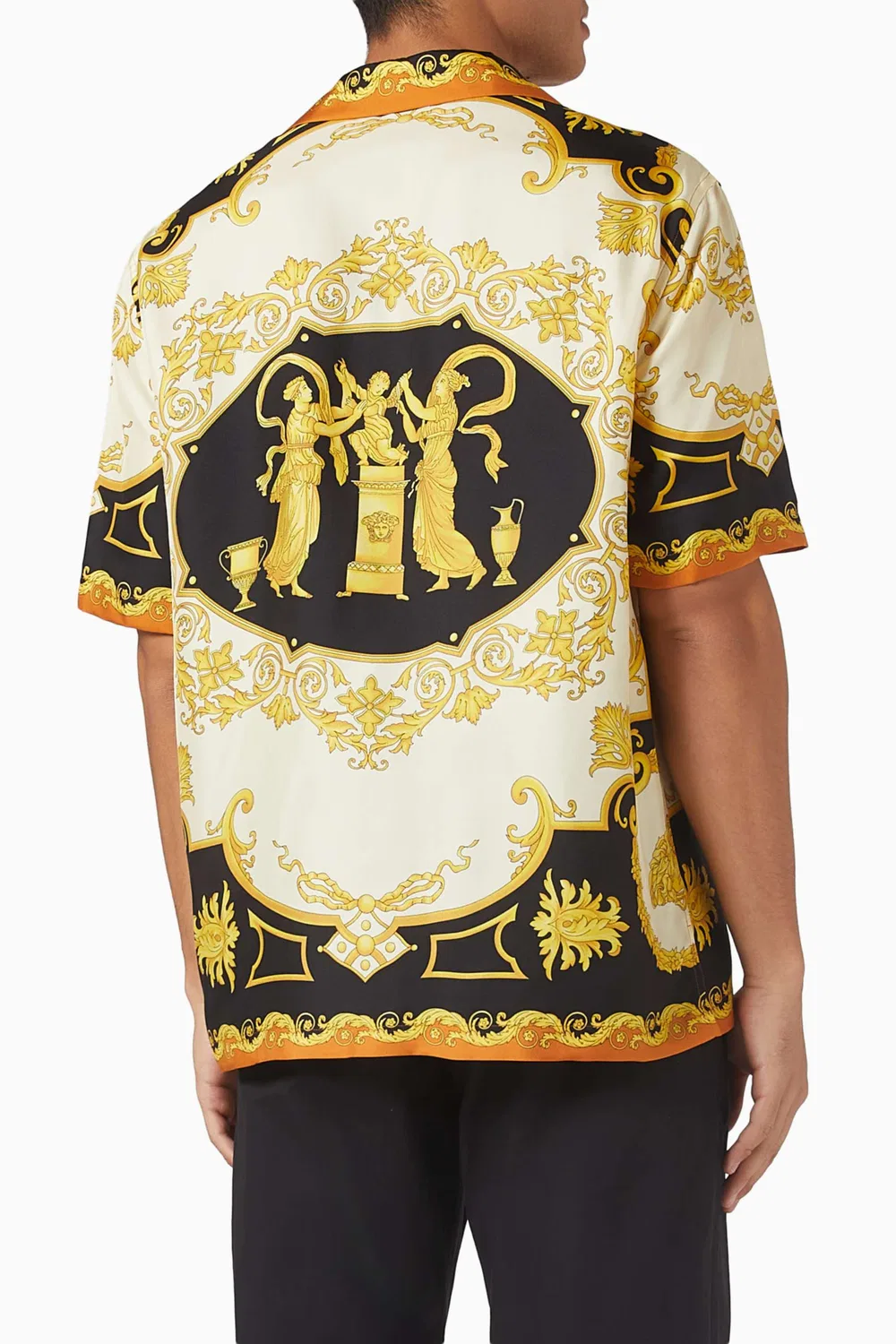 Рубашка с принтом Hall of Heroes Versace — фото 3