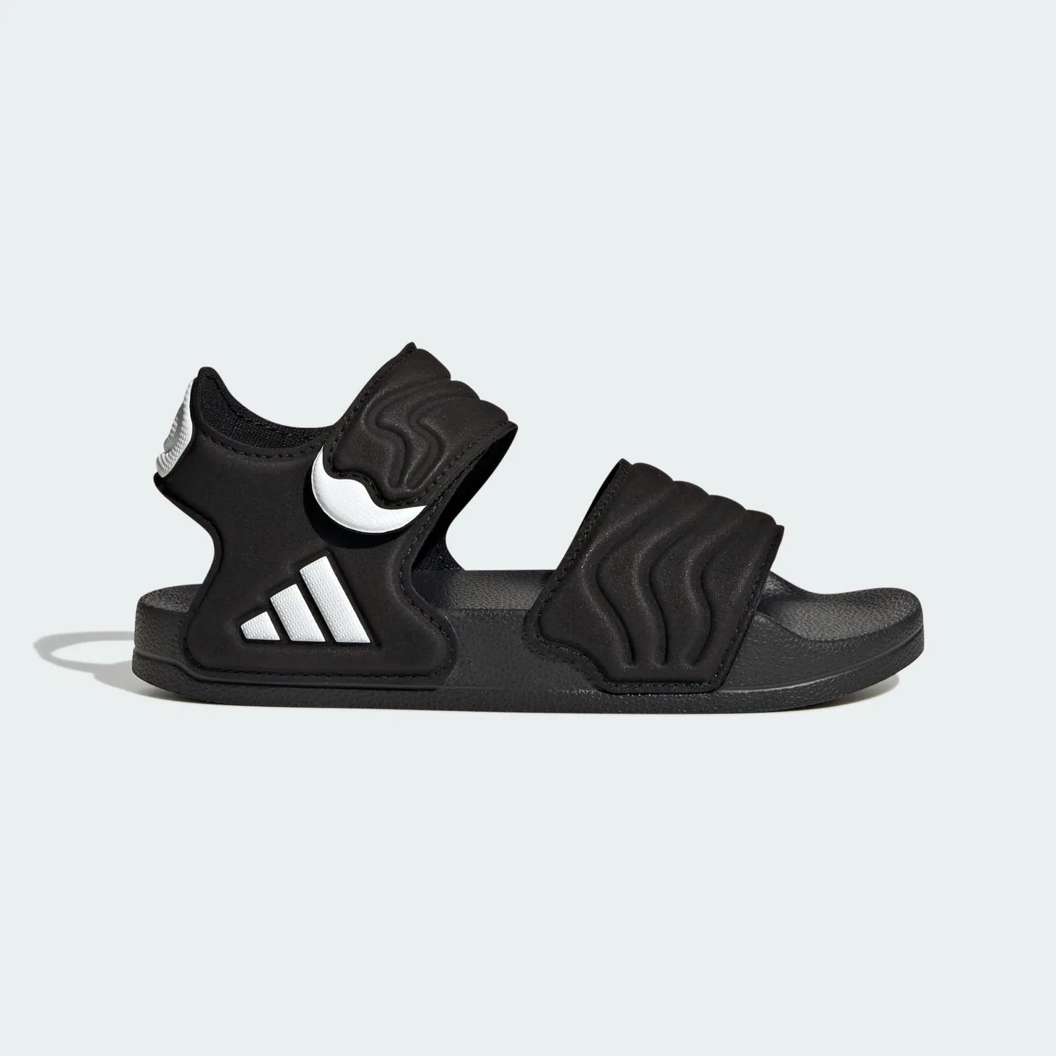 Детские сандалии с быстросохнущим ремешком ADILETTE KIDS SANDALE 2 Adidas, Schwarz Weiss