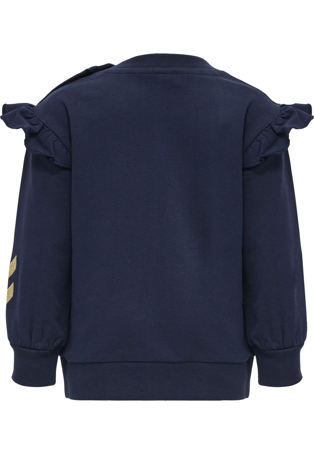 Детский свитшот с воланами Hmlsigne Lifestyle Hummel, Dark Blue — фото 2
