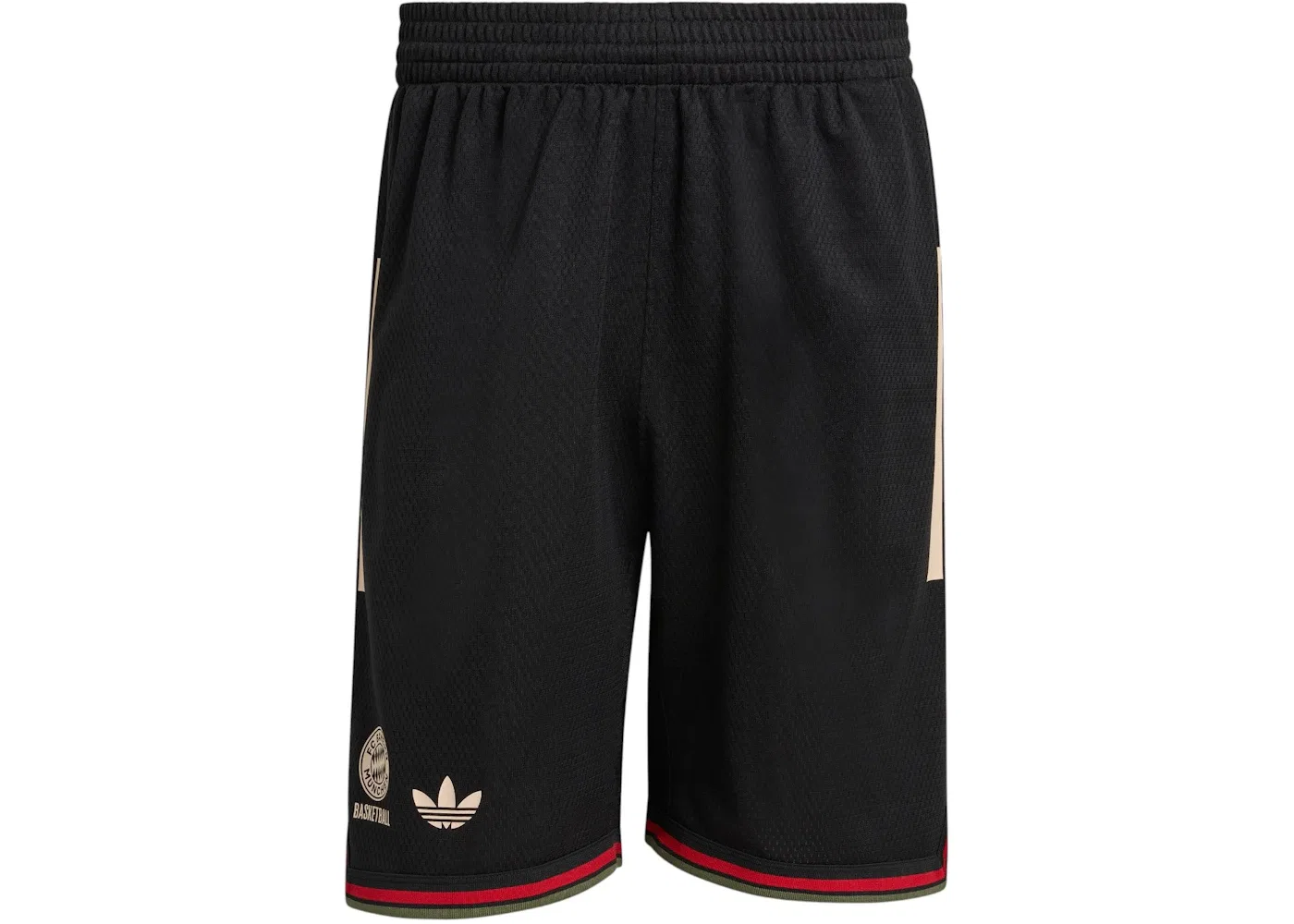 Мужские шорты с логотипом FC Bayern 3Rd Adidas, черный