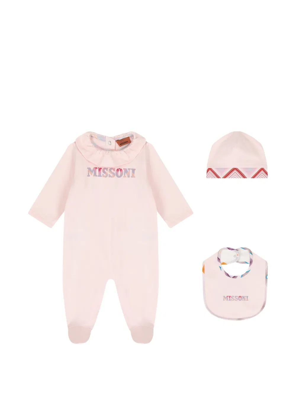 Комплект для новорожденных Missoni Kids, светло-розовый