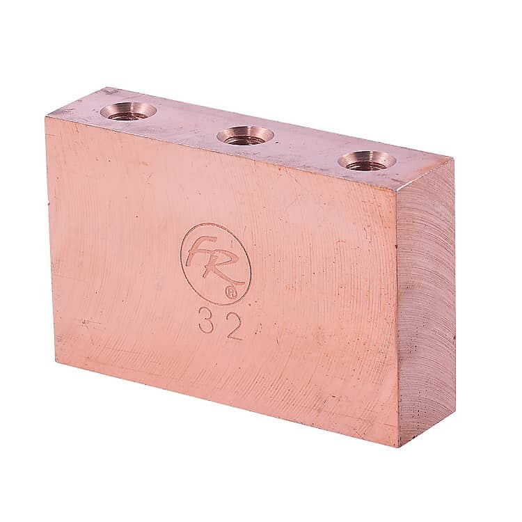 

Аутентичный блок сустейна Floyd Rose Fat Tungsten, 32 мм Original Fat Tungsten Block