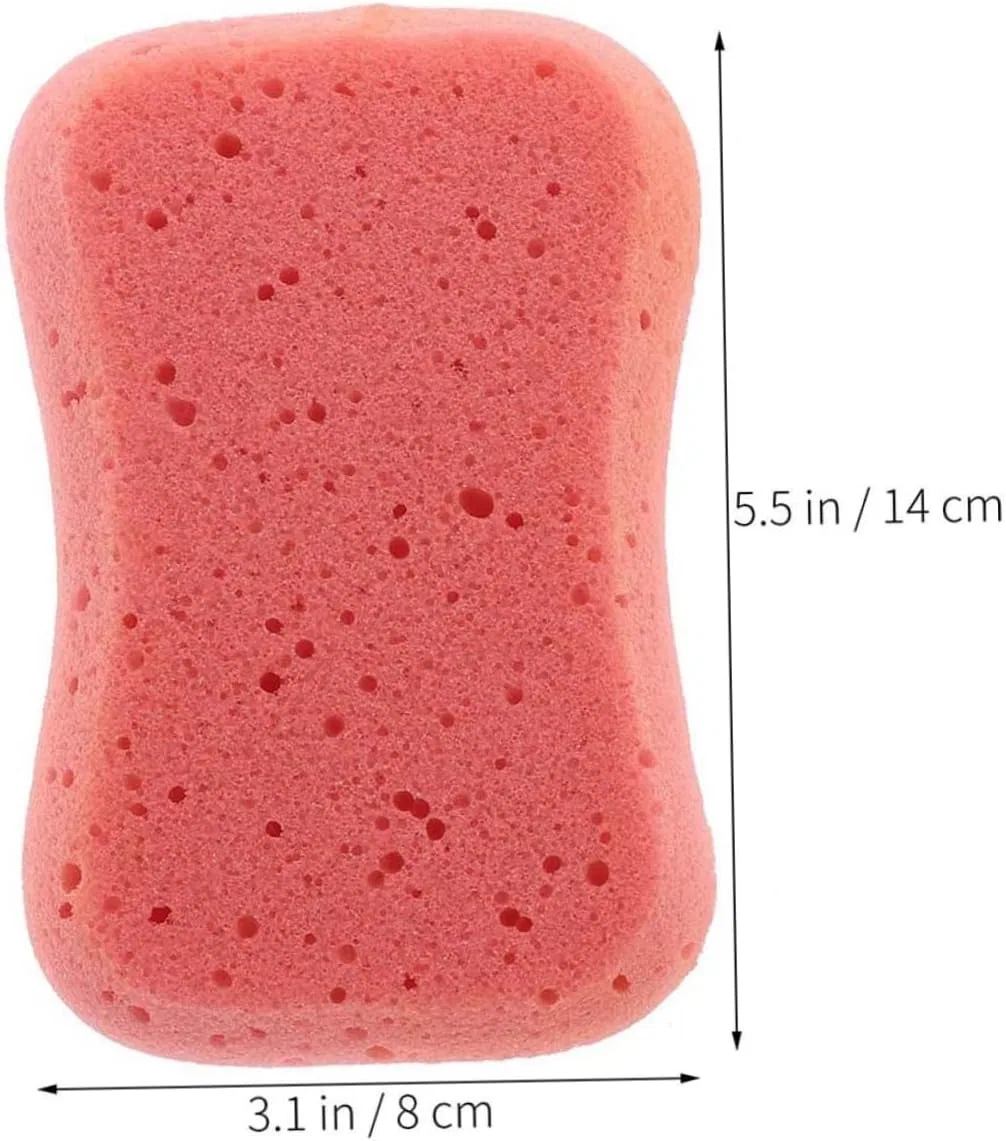 Двусторонняя мочалка для тела, Generisch, 8 шт, 14x8x6 см — фото 2