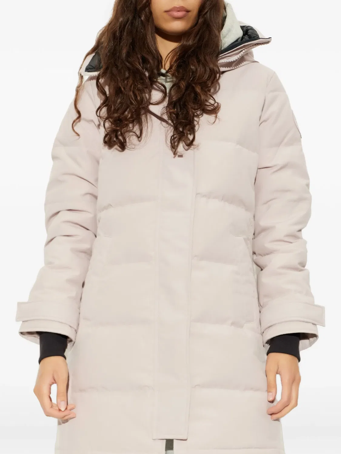 Стеганая пуховая куртка Shelburne розовая Canada Goose, розовый — фото 2