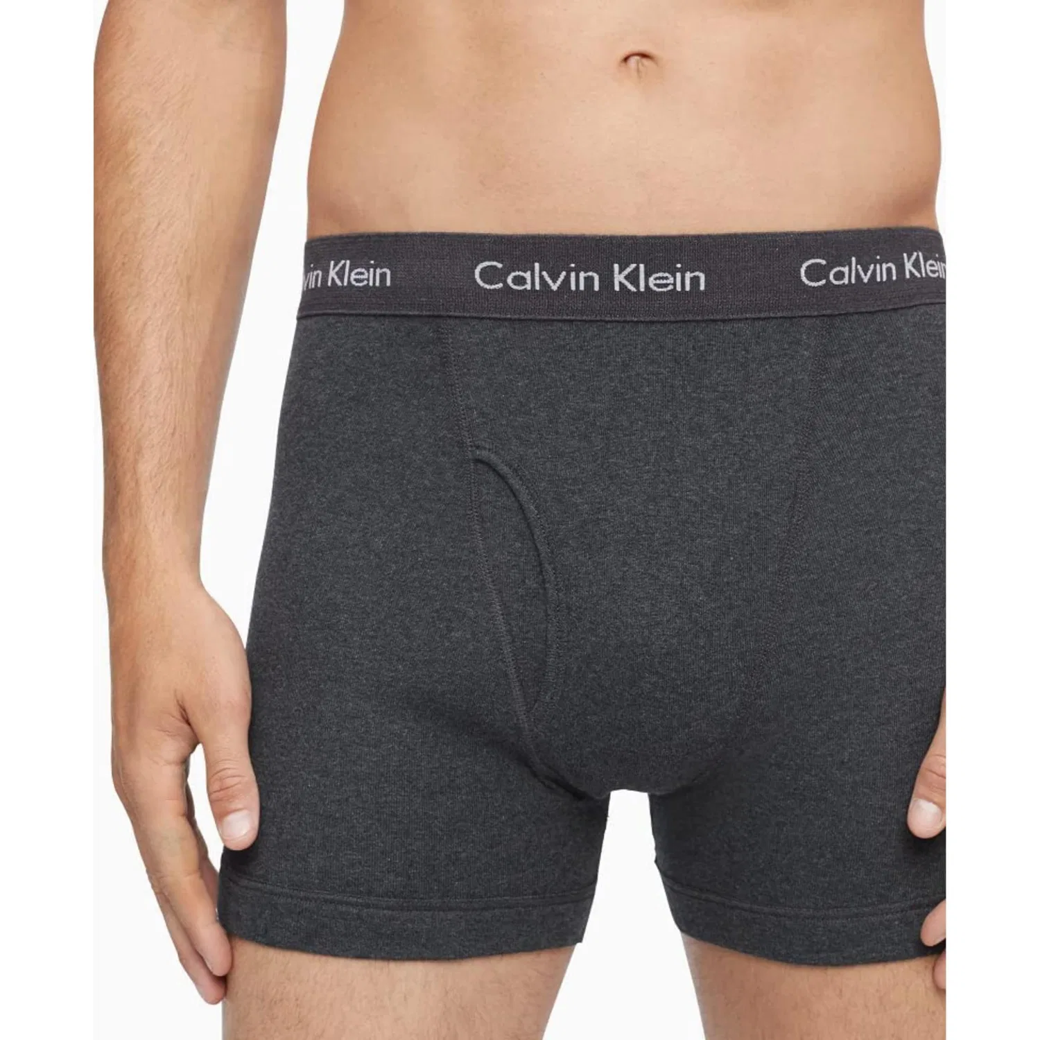 Мужские боксеры Calvin Klein, Black/Charcoal Heather/Shade Blue (5 Pieces) — фото 2