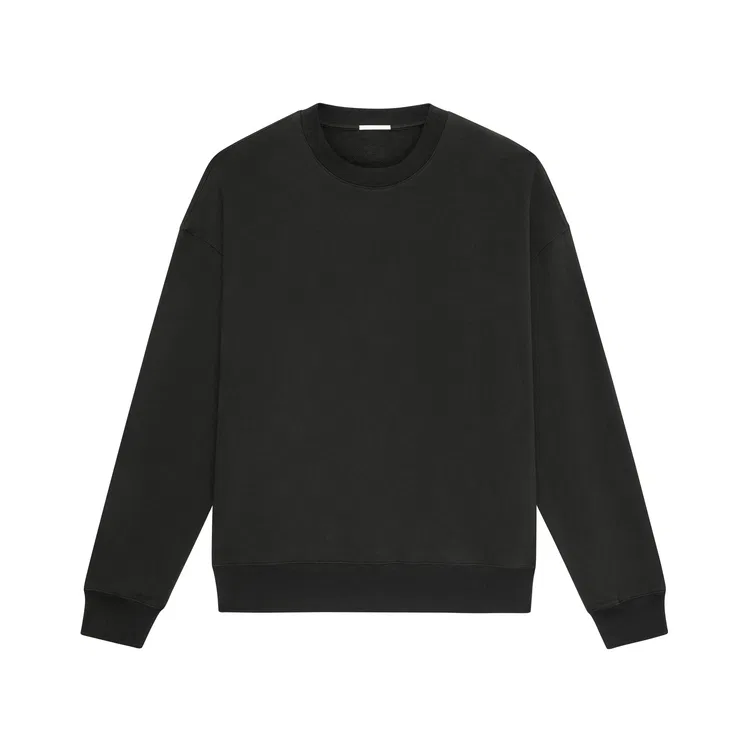 Детский свитшот свободного кроя с круглым вырезом Nice Rice, Heather Gray — фото 3
