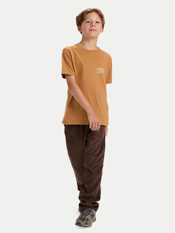 Футболка regular fit Hw Snaky Ways Quiksilver, коричневый — фото 2
