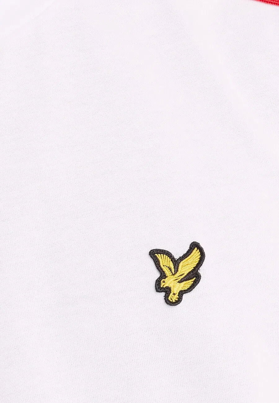 Футболка Lyle & Scott белого цвета — фото 2
