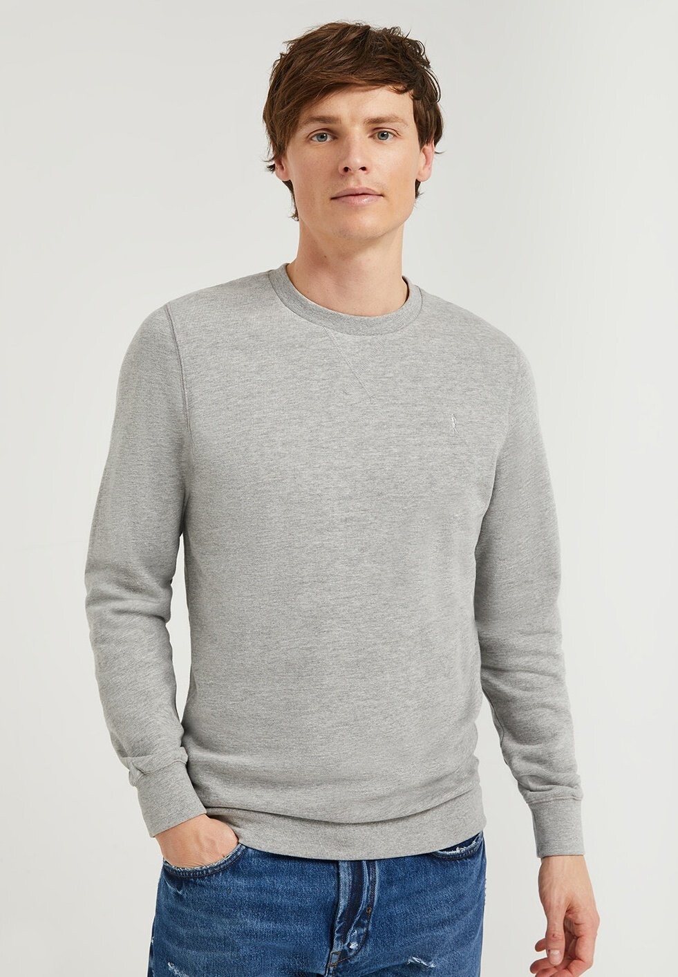 

Толстовка Crewneck Rigby Go Polo Club, цвет gray vigore