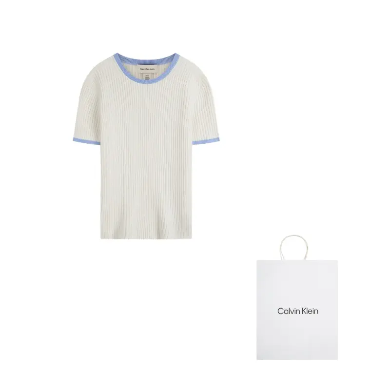 

Топ женский Calvin Klein, небесно-голубой