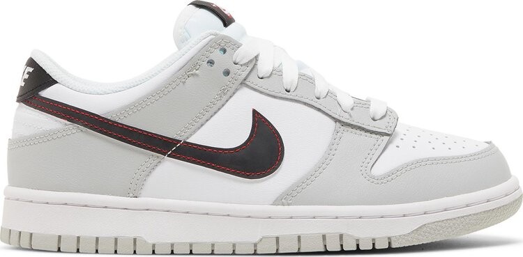 

Кроссовки Nike Dunk Low SE GS 'Lottery Pack - Grey Fog', серый