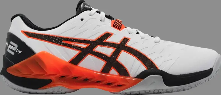 

Кроссовки blast ff 2 'white orange black' Asics, белый