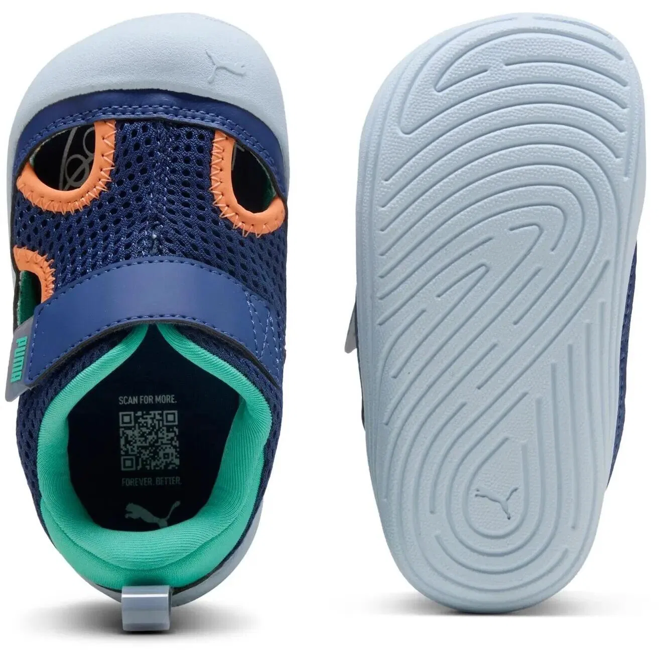 Детские кроссовки Puma Kitten Summer V Inf, Blau — фото 2