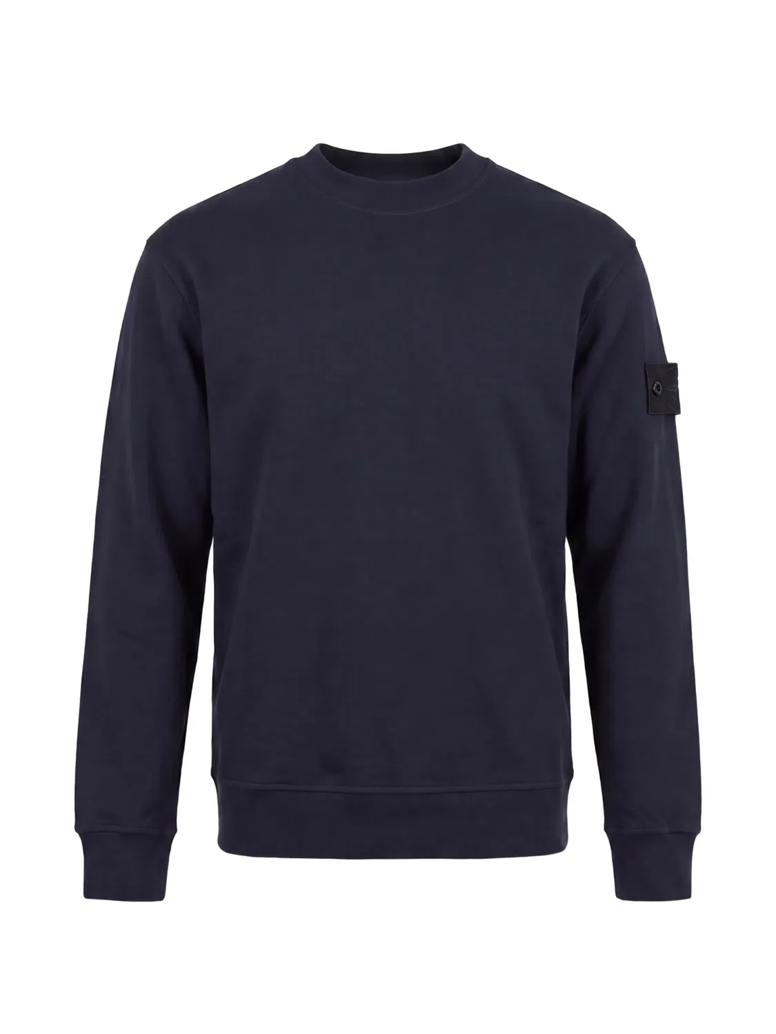 Stone Island Свитшот синий с нашивкой-логотипом