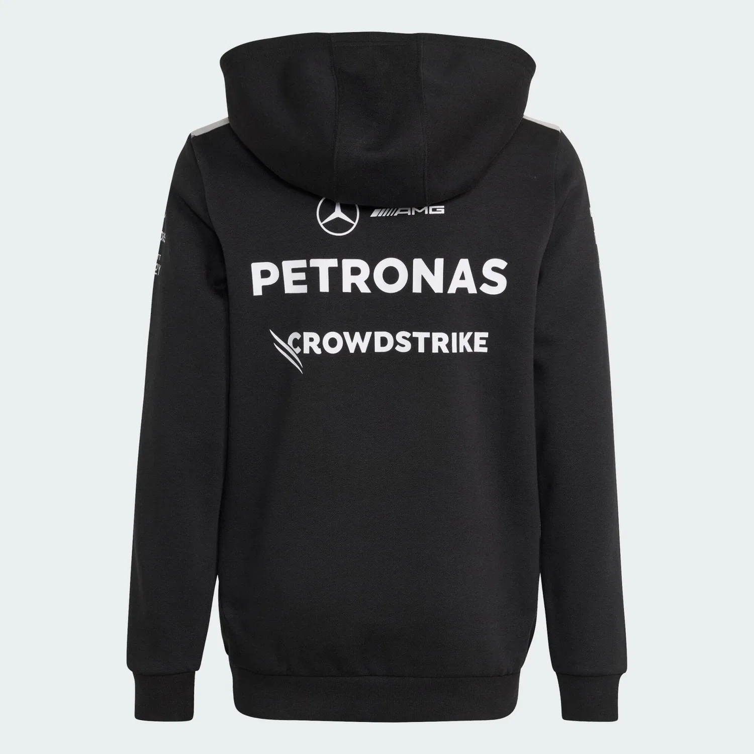 Мужское худи из флиса MERCEDES - AMG PETRONAS FORMULA 1 TEAM DRIVER HOODIE Adidas, Schwarz — фото 3