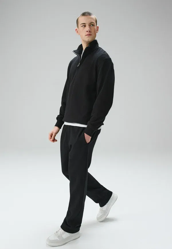 Комплект из 2 худи на молнии, хлопок, sweatshirt, Next, Black/Stone, черный — фото 4