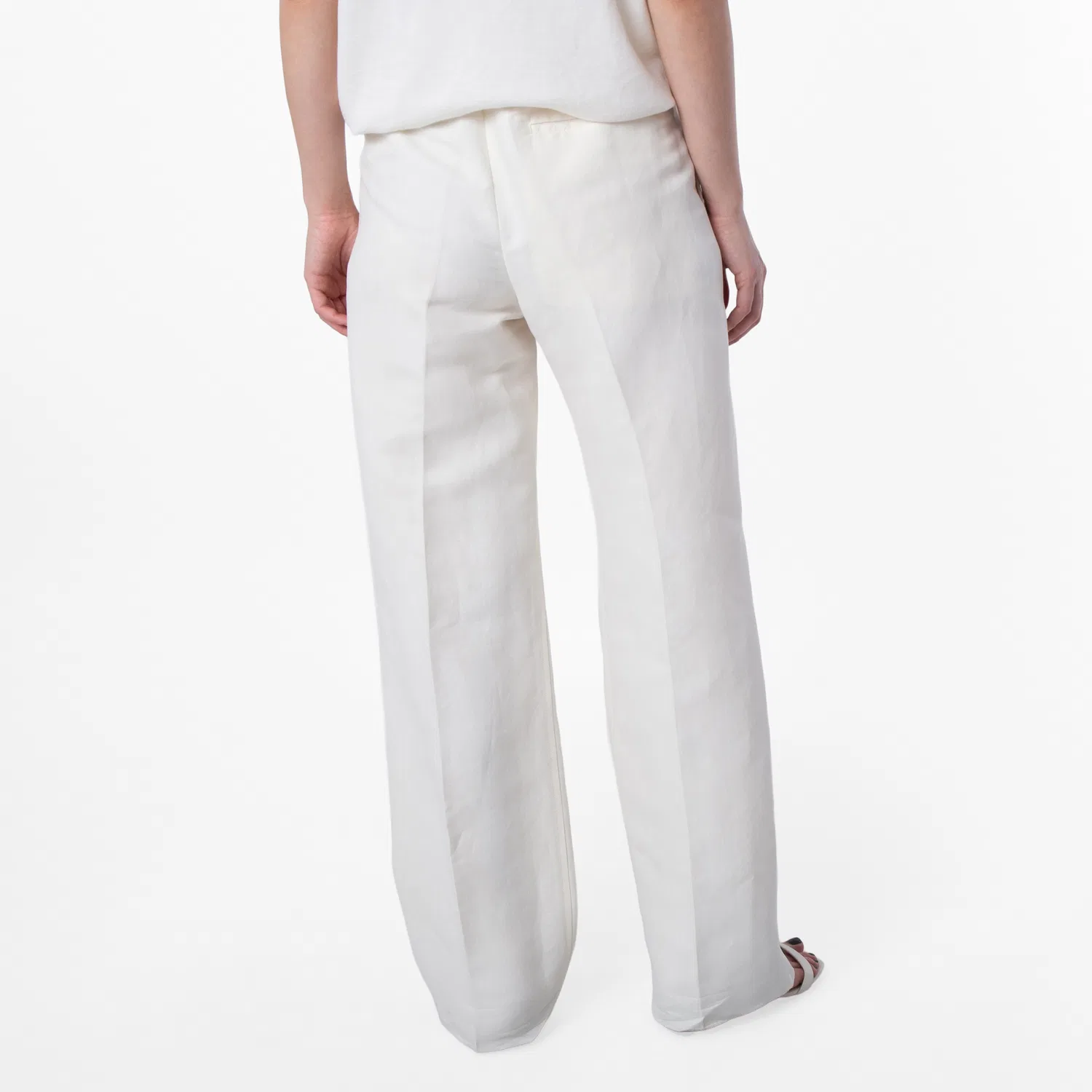 Брюки прямого кроя Tailored Straight-Leg Trousers Burberry, Pfp — фото 4