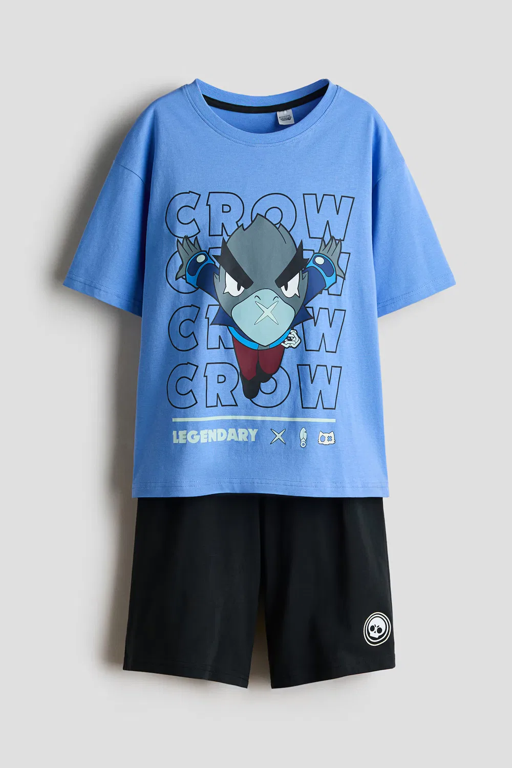 Пижама из набивного хлопка H&M, Blau/Brawl Stars
