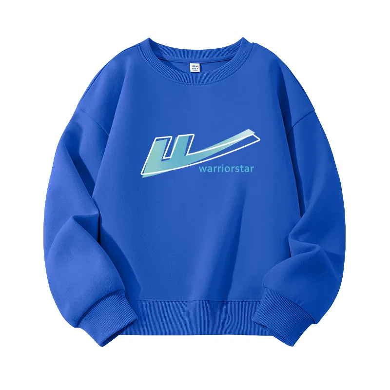 Детский свитшот с градиентным принтом Royal Blue/H Gradient Pattern WARRIOR